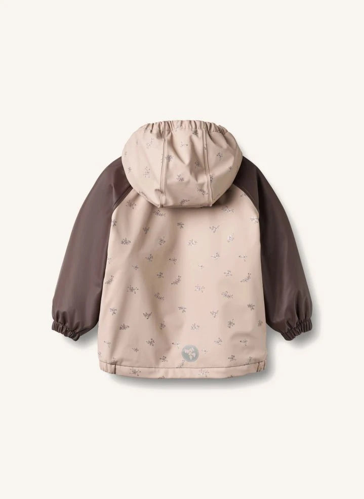 Wheat - Ajojo Raincoat Made from Recycled Fibers | Plum