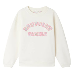 Bonpoint - Bonpoint Family Fleurette Sweater | Ecru