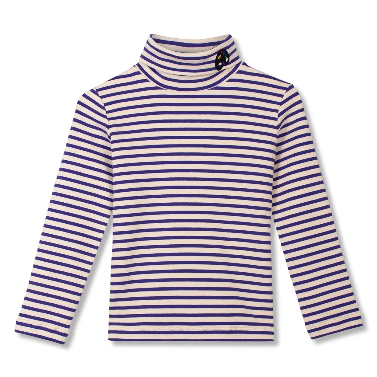 Wynken - Striped Turtleneck | Blue