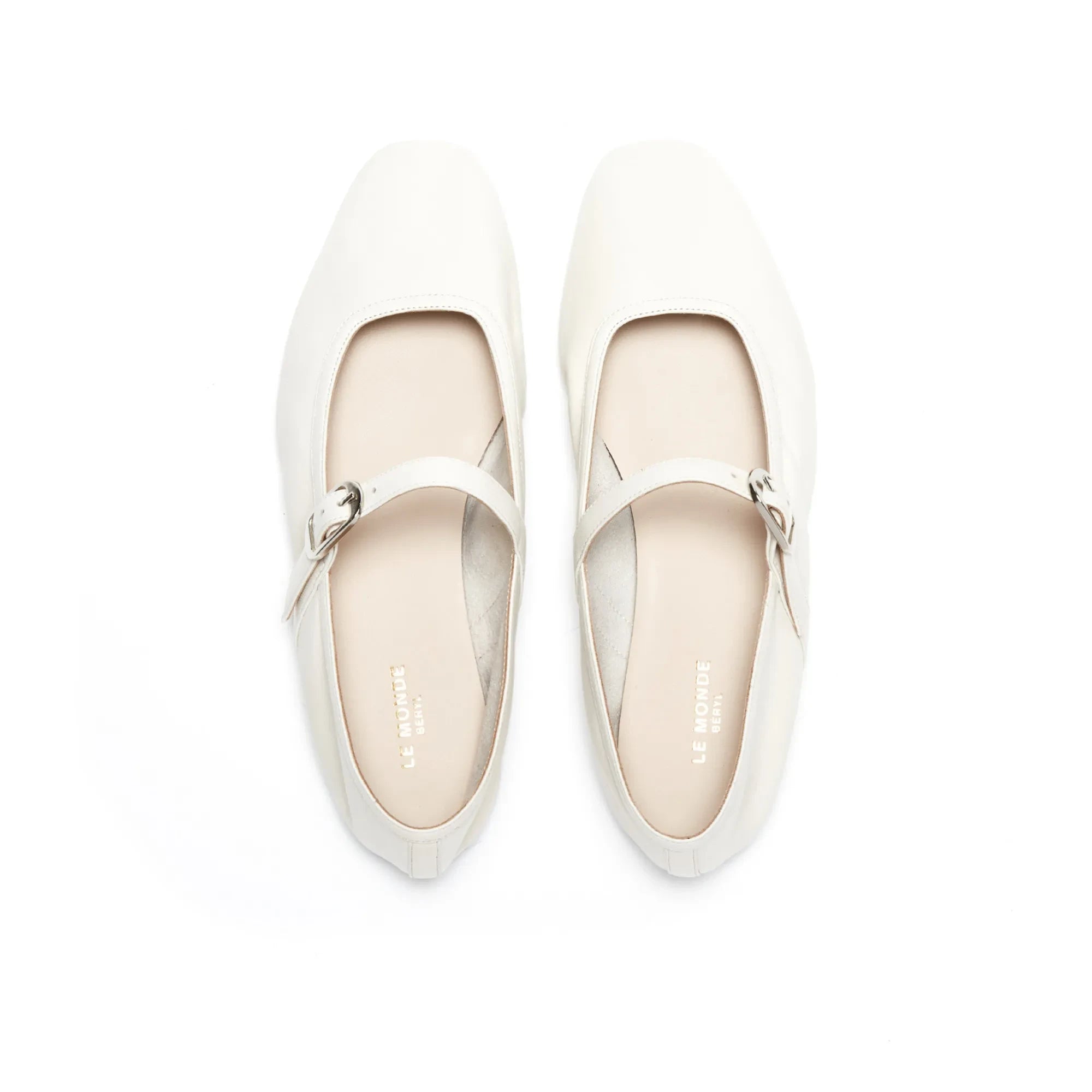 Le Monde Beryl - Ballet Shoes Mary Jane | Ecru