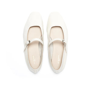 Le Monde Beryl - Ballet Shoes Mary Jane | Ecru