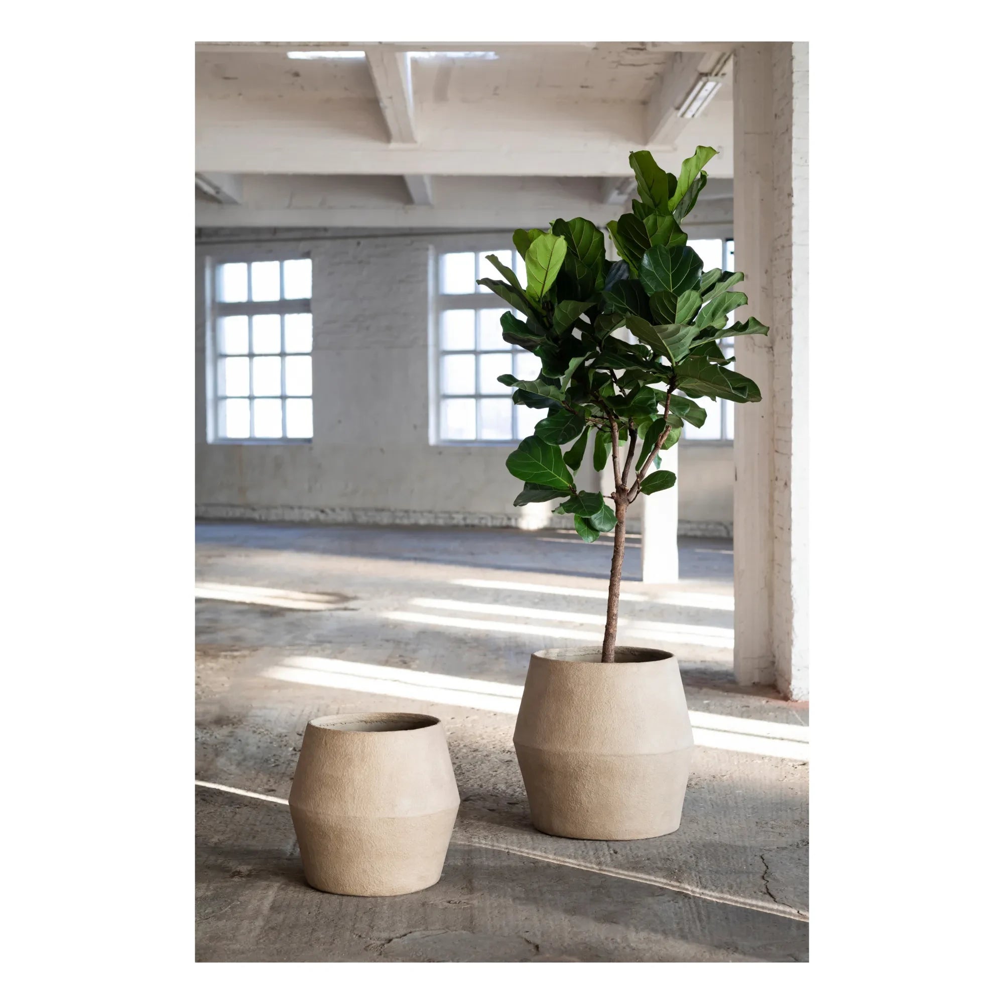 Serax - Papier Mâché Flower Pot | Brown