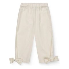 Copenhagen Colors - Organic Cotton Bow Detail Pants | Cream