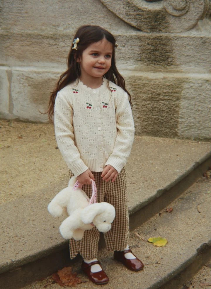 Konges Sløjd - Cocolo Cherry Wool Cardigan | Cream