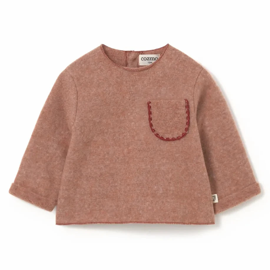 Cozmo - Lagos sweater | Brick Red