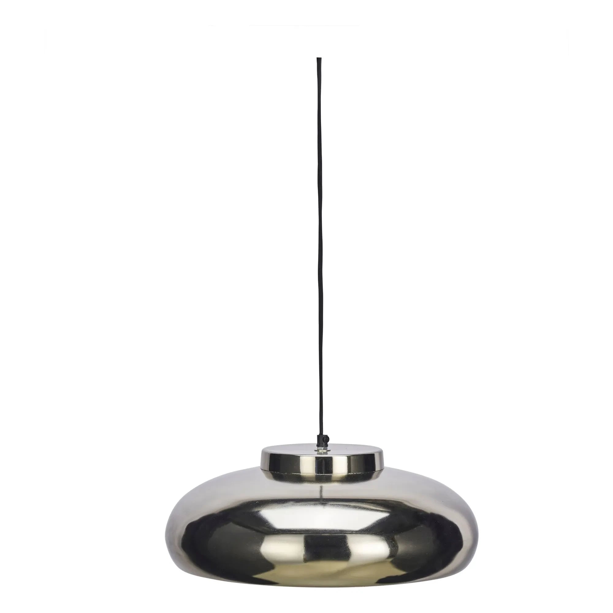 Madam Stoltz - Metal Pendant Light | Steel
