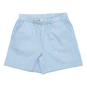 Copenhagen Colors - Seersucker Sports Shorts | Light blue