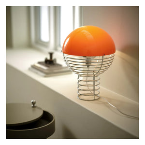 Verpan - Wire table lamp - Verner Panton | Orange