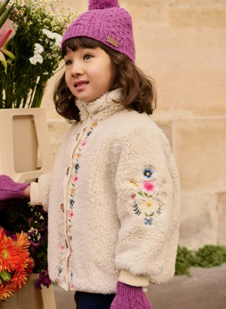 Louise Misha - Mitts Ania Laine | Raspberry