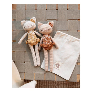 Patti Oslo - Doudou Camille Cat | Yellow