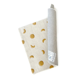 Maison Deux - Woollen Moon Rug | Gold