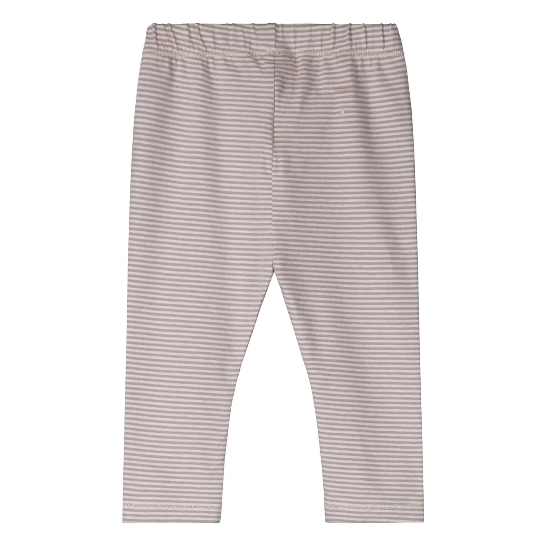 Gray Label - Striped Organic Cotton Leggings | Mauve