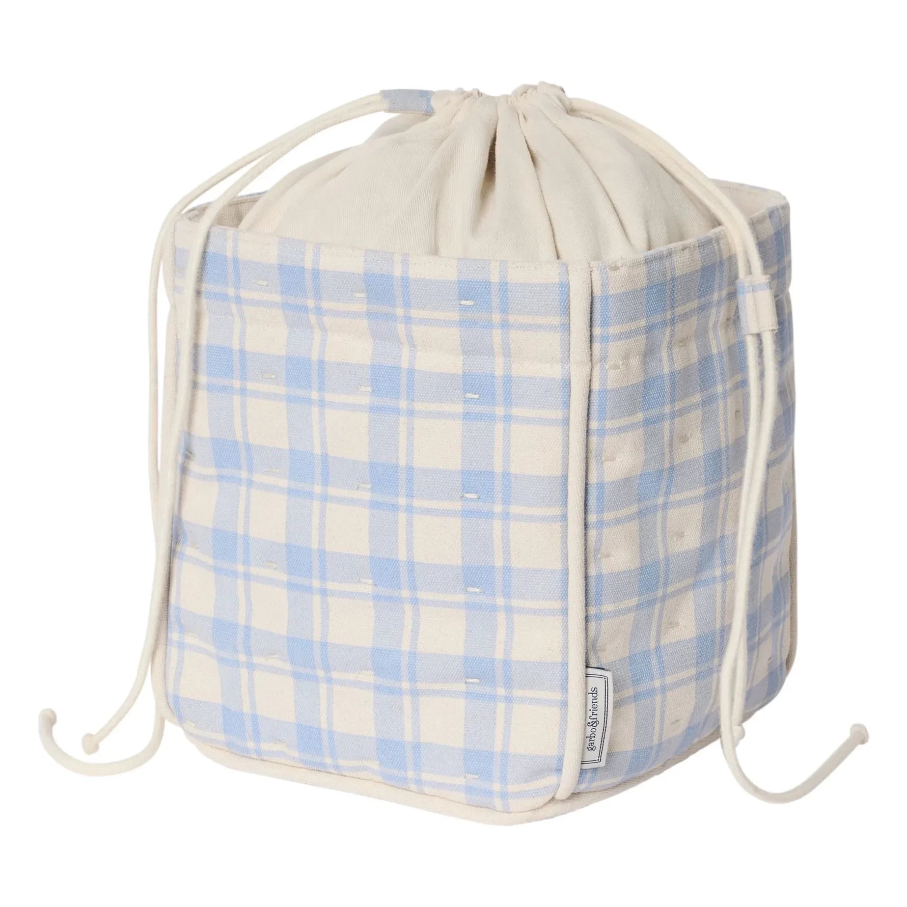garbo&friends - Checkered Sky Storage Basket