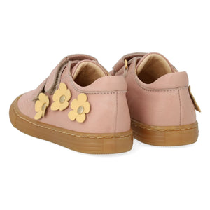 Angulus - Double Scratch Flower Sneakers | Pale Pink