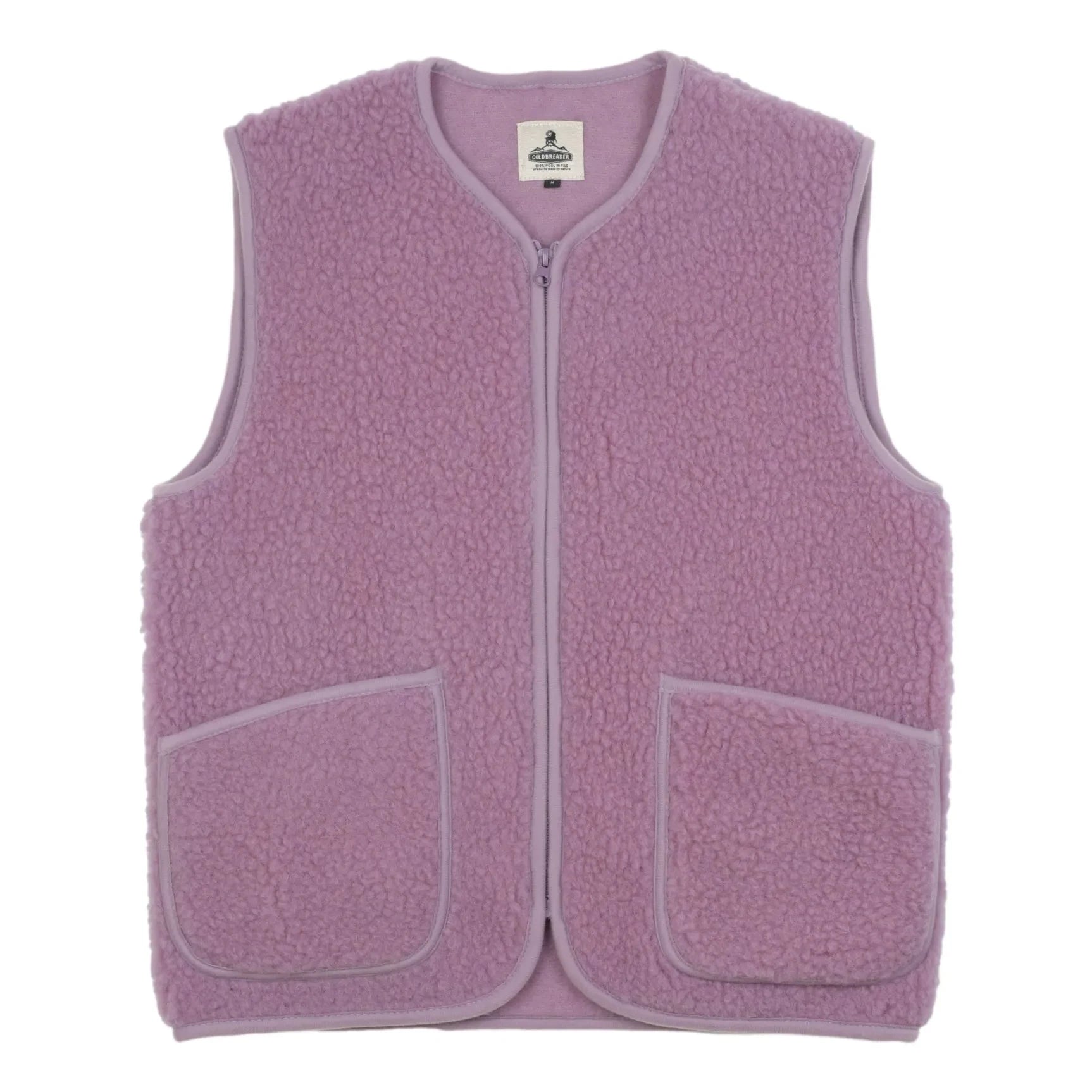 Coldbreaker - Pepitko Sleeveless Jacket | Lilac