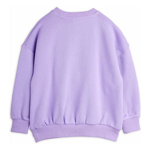 Mini Rodini - Sweat Cat Organik Pamuk | Mor