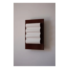 Violaine d'Harcourt - Wave Frame Wall Lamp | Brown