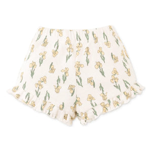 Gingersnaps - Andi Punto Patterned Top and Shorts Set | Ecru