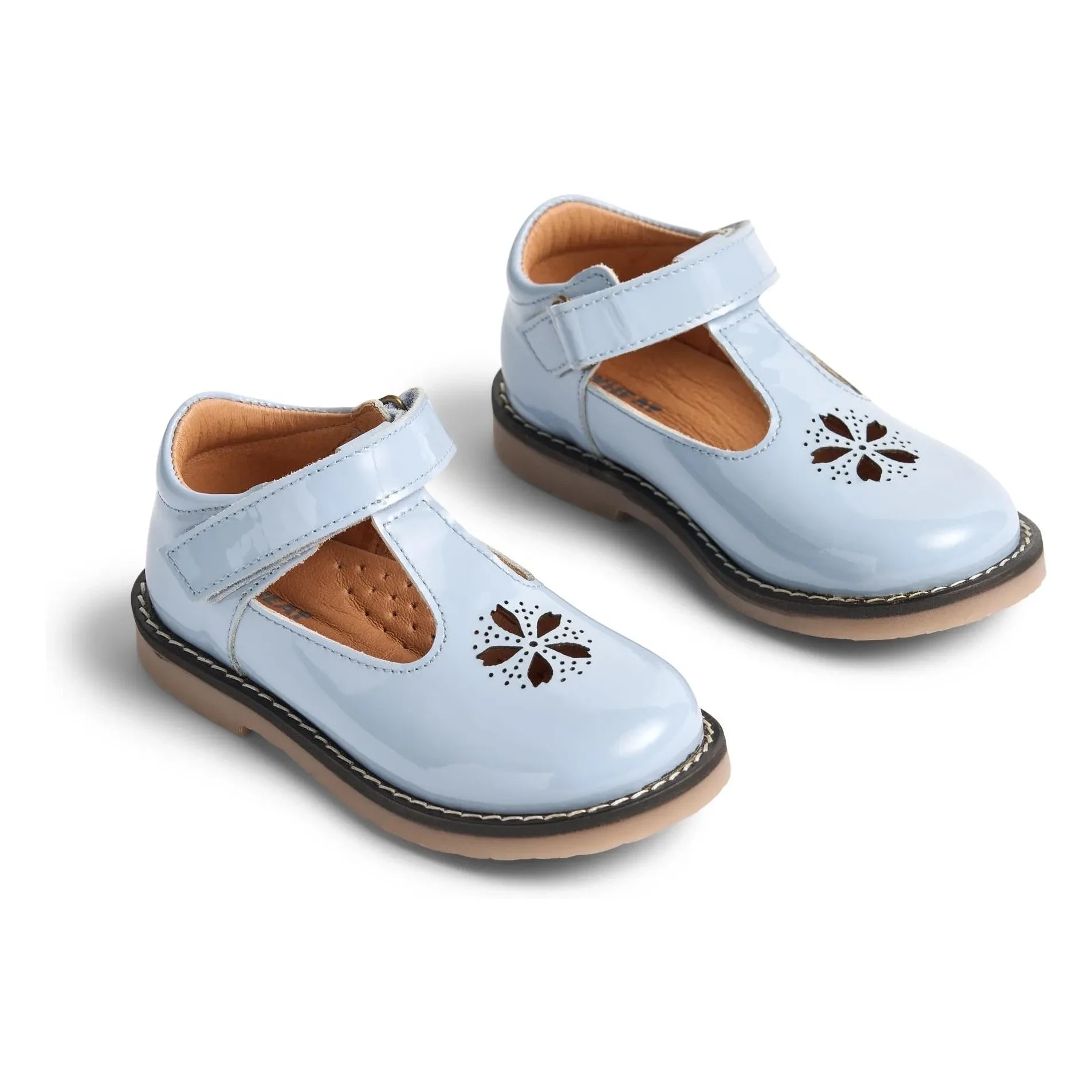 Wheat - Mary Jane Shelby Sandals | Light Blue