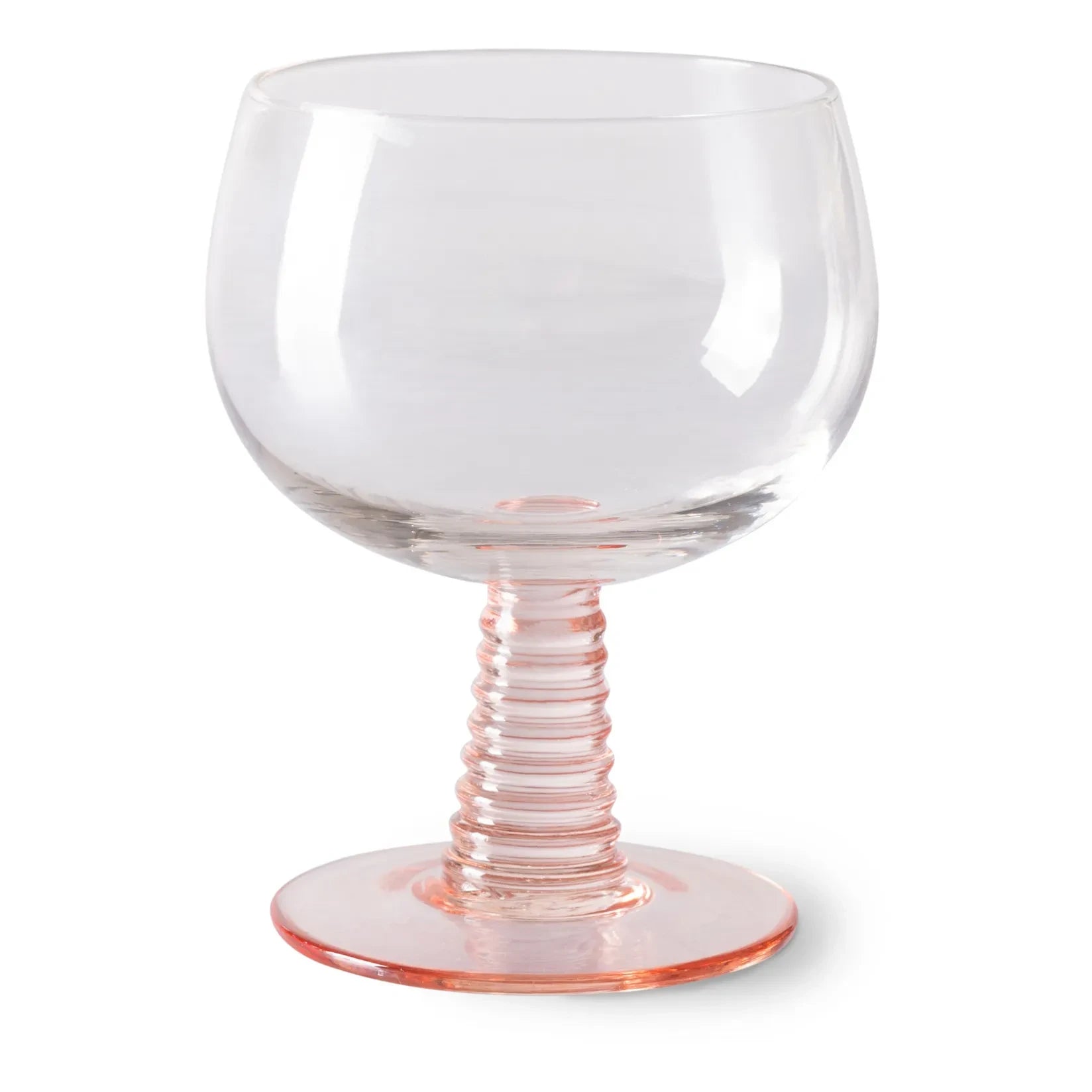 HKliving - Swirl Glass | Nude