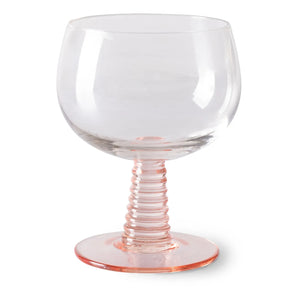 HKliving - Swirl Glass | Nude