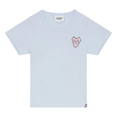Finger in the nose - Enid Organic Cotton T-shirt | Steel