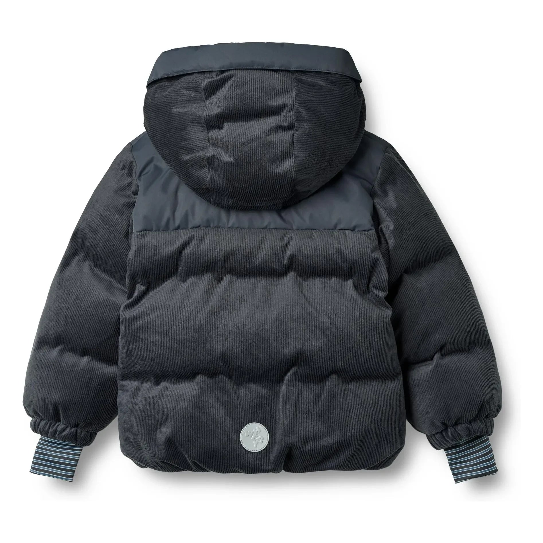 Wheat - Mads Recycled Fiber Padded Jacket | Navy Blue