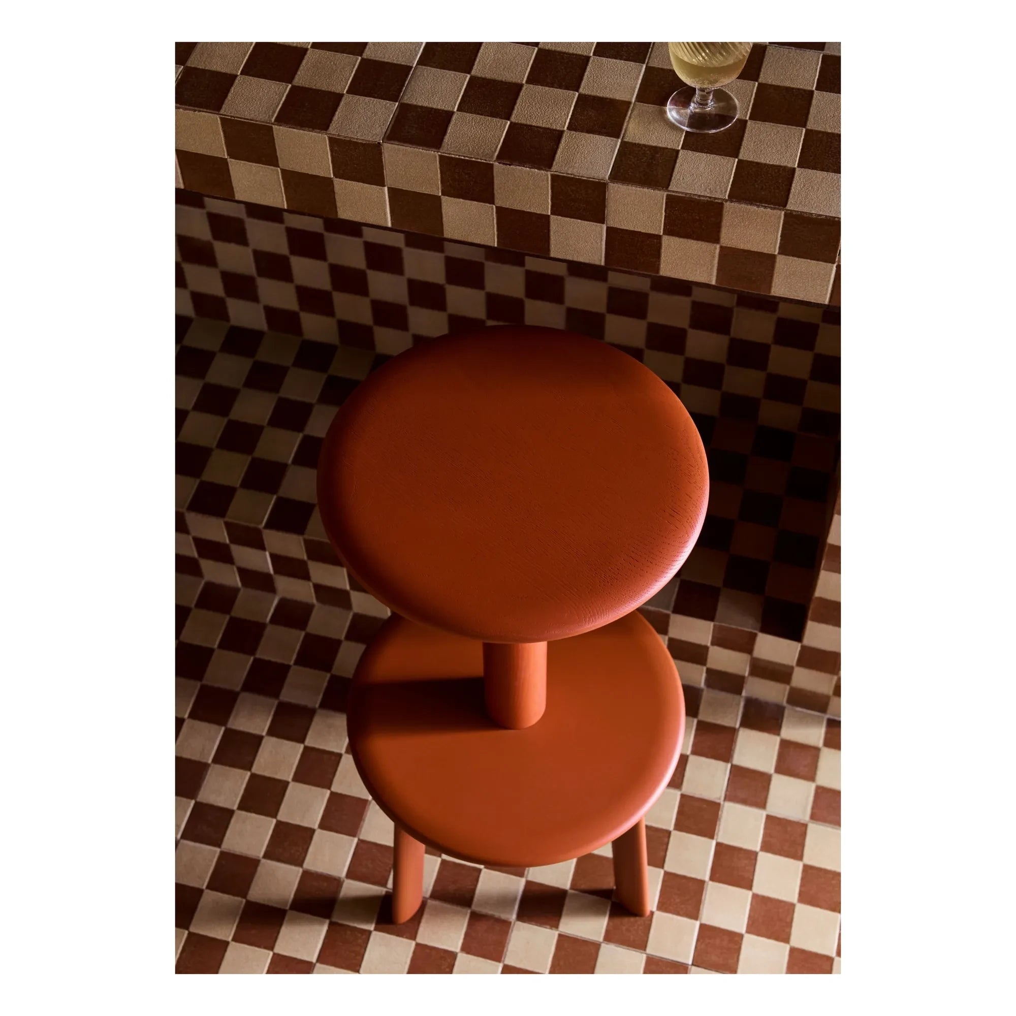 & Tradition - Tabure AV39 65 cm, Anderssen & Voll | Kırmızı