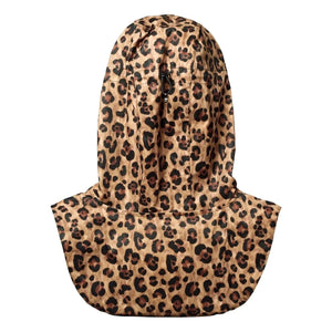 Fudoon - Waterproof Leopard Hood | Brown