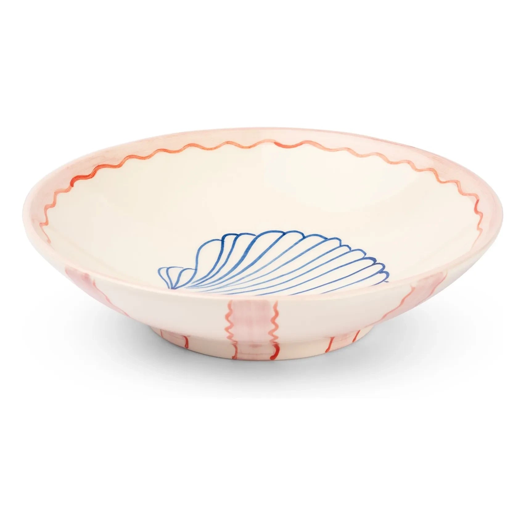 Denise - Calypso Soup Plate | Pink
