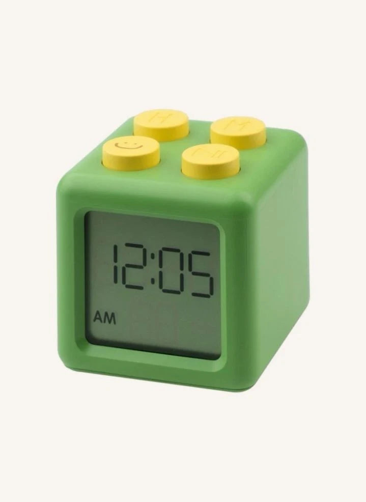 Mary's - Block Alarm Clock | Yellow