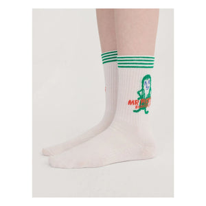 Bobo Choses - Pickels Organic Cotton Socks | Ecru