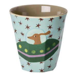 Rice - Space Dog Bardakları - 6'lı Set | Mavi