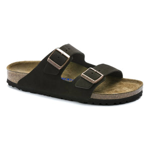 BIRKENSTOCK - Adult Collection Suede Arizona Sandals | Brown