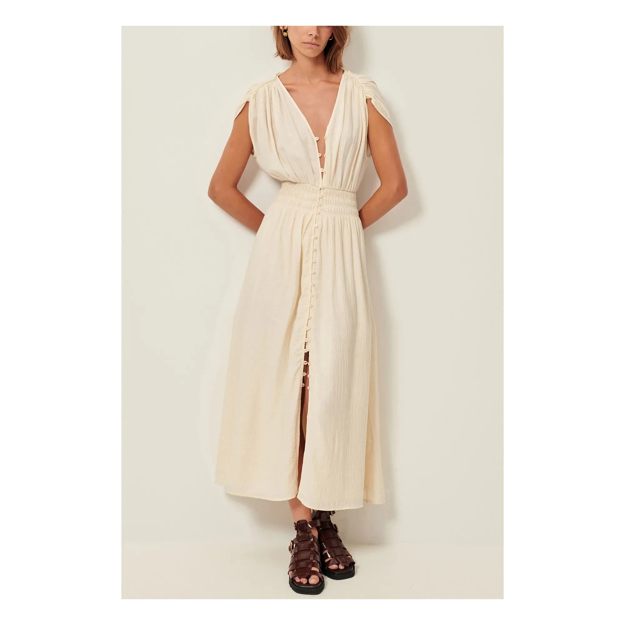 Sessùn - Galiane Dress | Cream