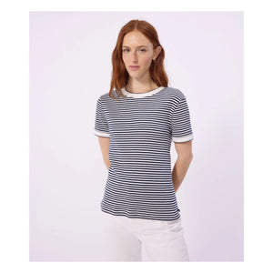 Petit Bateau - Iconic Striped T-Shirt | Navy Blue