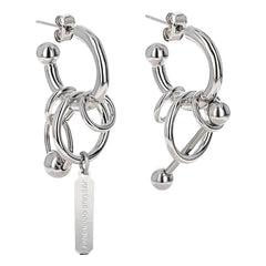 Justine Clenquet - Silver Joyce Earrings