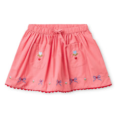 Flöss - Rosa Skirt with Buttons | Pink