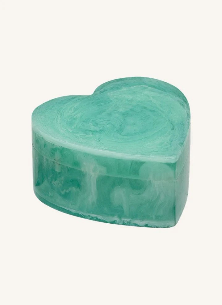 Anna + Nina - Baby Blues Heart-Shaped Box | Blue