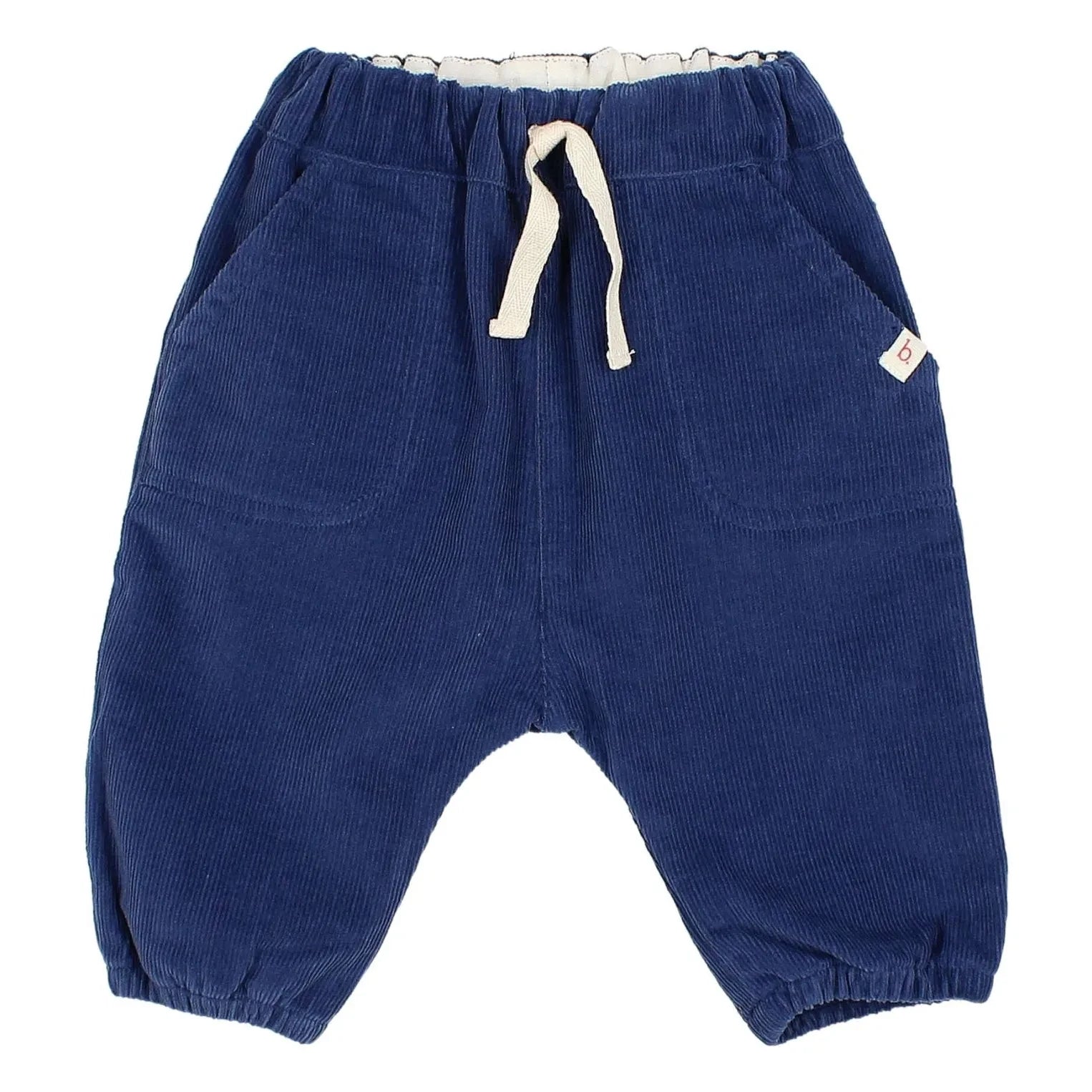 Búho - Soft Velours Organik Pamuk Pantolon | Lacivert