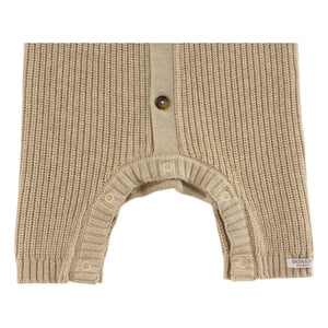 Donsje - Dantje Ribbed Bear Jumpsuit | Beige
