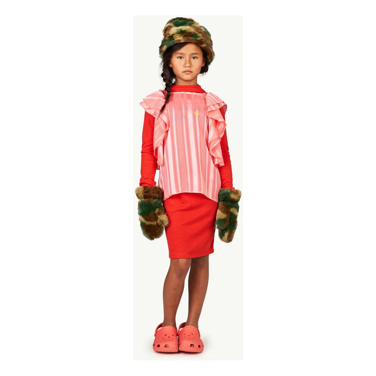 The Animals Observatory - Dragon Dress | Red