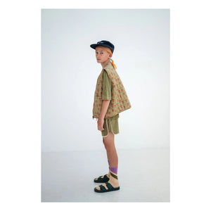 Repose AMS - Organic cotton towel T-shirt | Khaki