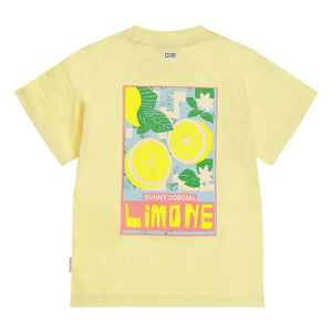 Tumble N'Dry - Oversized Lemon T-shirt Organic Cotton | Yellow