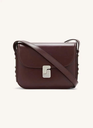 Soeur - Bellissima Mini Leather Bag | Burgundy