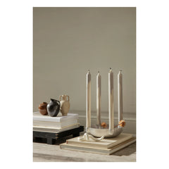 Ferm Living - Ary Mini Porcelain Vase | Carbon