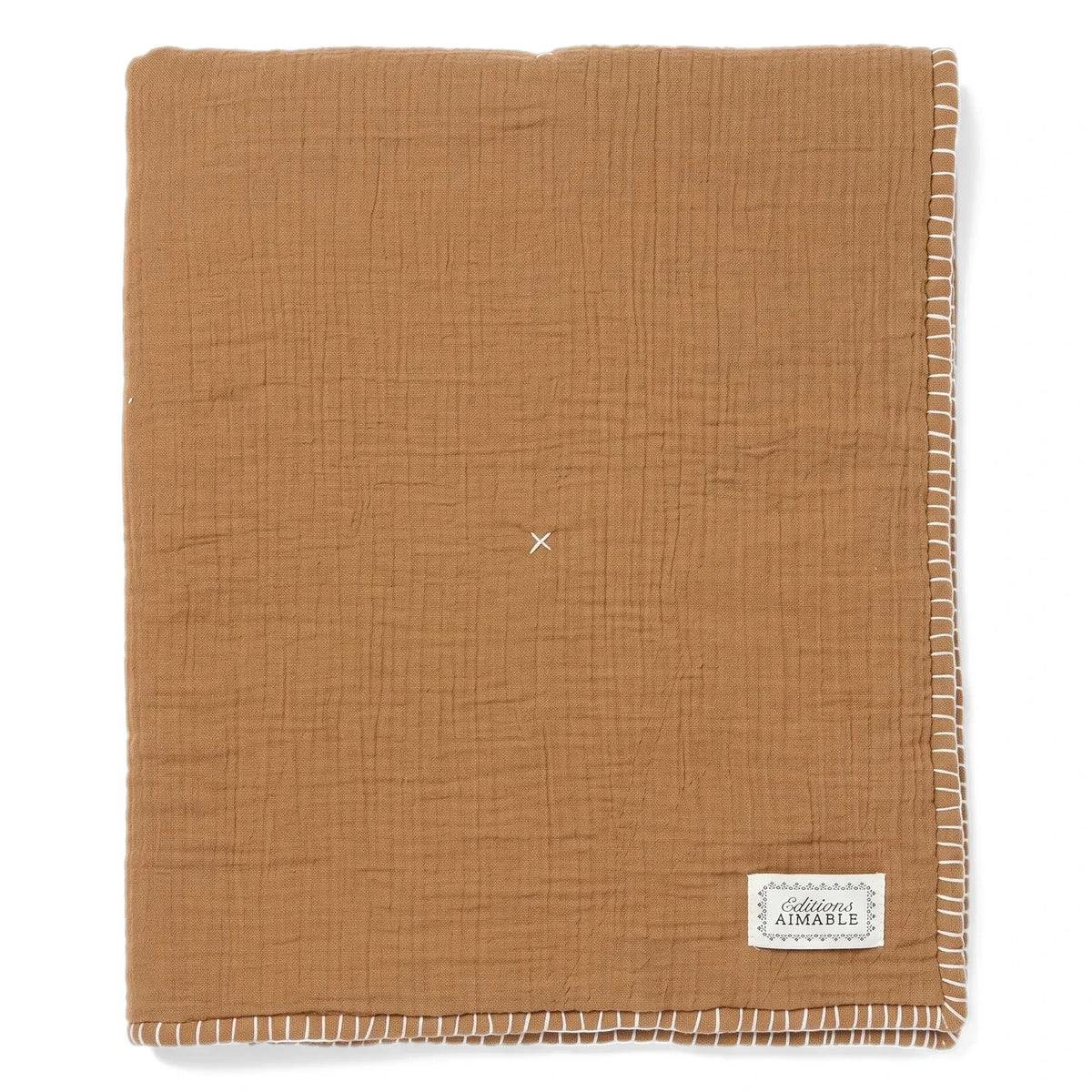Editions Aimable - Pablo Quilted Coverlet | Hazel Gauze