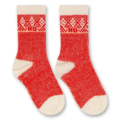 AO76 - Bonny Yün Çorap | Kırmızı