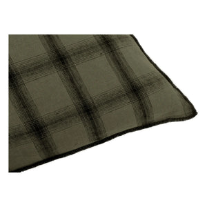 Le Monde Sauvage - Highlands Washed Linen Pillowcase | Khaki