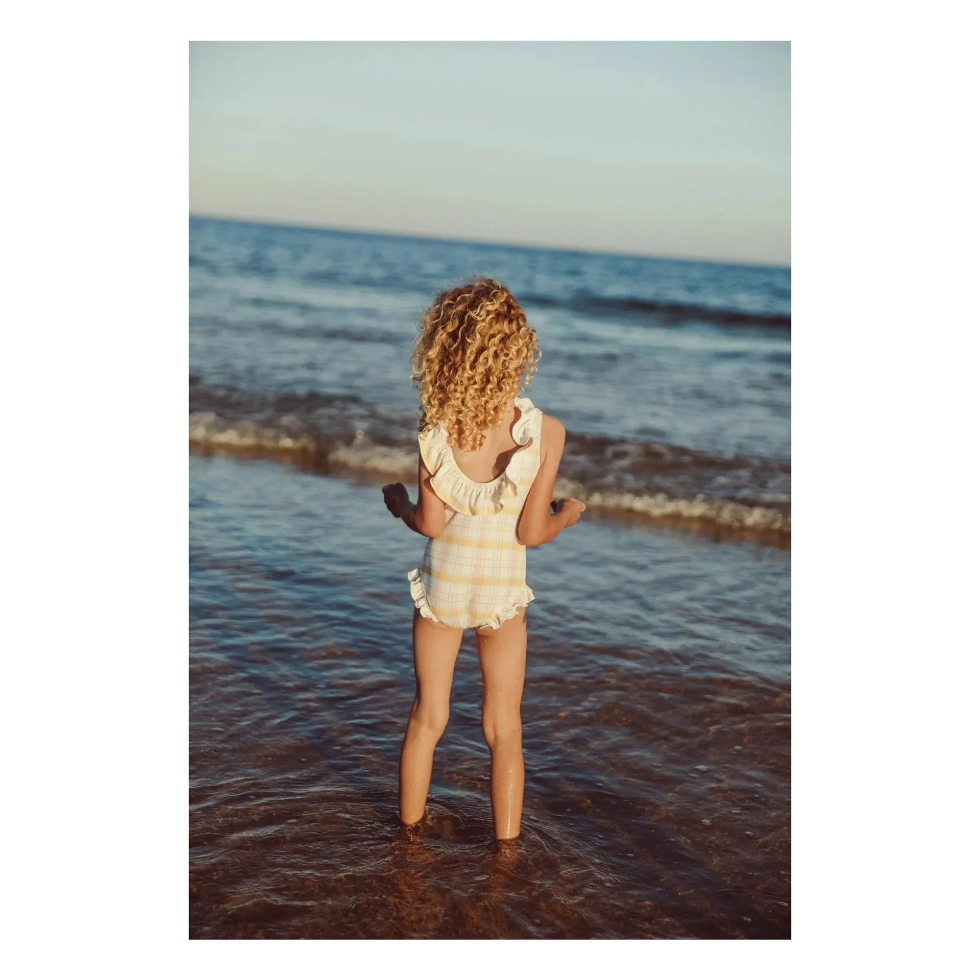 Louise Misha - Andrea Positano Swimsuit Made from Recycled Fibers | Off-White